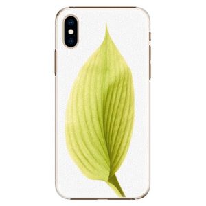 Plastové puzdro iSaprio - Green Leaf - iPhone XS vyobraziť