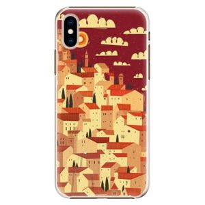 Plastové puzdro iSaprio - Mountain City - iPhone XS vyobraziť