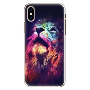 Plastové puzdro iSaprio - Lion in Colors - iPhone XS vyobraziť