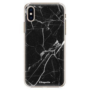 Plastové puzdro iSaprio - Black Marble 18 - iPhone XS vyobraziť