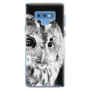 Plastové puzdro iSaprio - BW Owl - Samsung Galaxy Note 9 vyobraziť