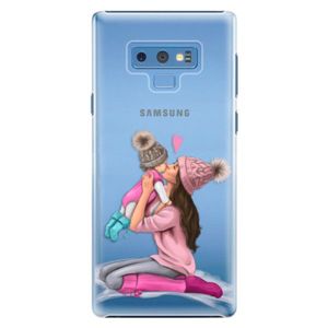 Plastové puzdro iSaprio - Kissing Mom - Brunette and Girl - Samsung Galaxy Note 9 vyobraziť