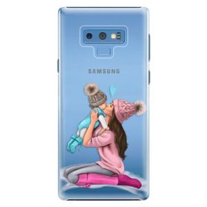 Plastové puzdro iSaprio - Kissing Mom - Brunette and Boy - Samsung Galaxy Note 9 vyobraziť