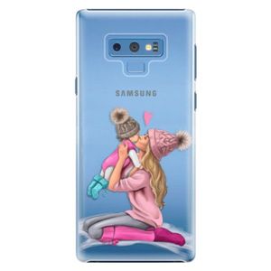 Plastové puzdro iSaprio - Kissing Mom - Blond and Girl - Samsung Galaxy Note 9 vyobraziť