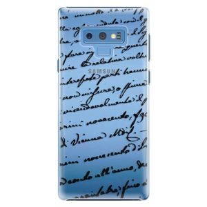 Plastové puzdro iSaprio - Handwriting 01 - black - Samsung Galaxy Note 9 vyobraziť
