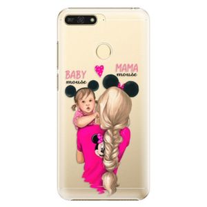 Plastové puzdro iSaprio - Mama Mouse Blond and Girl - Huawei Honor 7A vyobraziť
