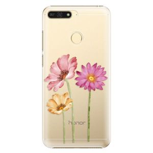 Plastové puzdro iSaprio - Three Flowers - Huawei Honor 7A vyobraziť