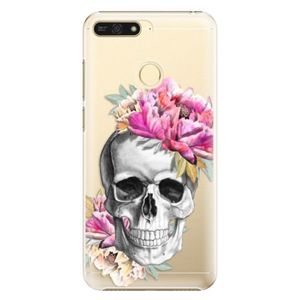 Plastové puzdro iSaprio - Pretty Skull - Huawei Honor 7A vyobraziť