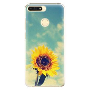 Plastové puzdro iSaprio - Sunflower 01 - Huawei Honor 7A vyobraziť