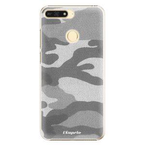 Plastové puzdro iSaprio - Gray Camuflage 02 - Huawei Honor 7A vyobraziť