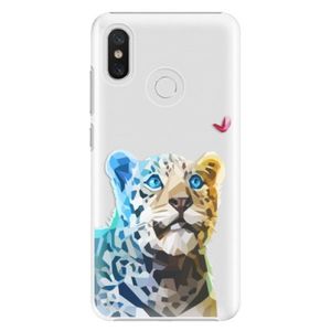 Plastové puzdro iSaprio - Leopard With Butterfly - Xiaomi Mi 8 vyobraziť