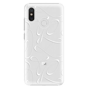 Plastové puzdro iSaprio - Fancy - white - Xiaomi Mi 8 vyobraziť