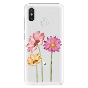 Plastové puzdro iSaprio - Three Flowers - Xiaomi Mi 8 vyobraziť