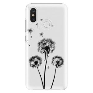 Plastové puzdro iSaprio - Three Dandelions - black - Xiaomi Mi 8 vyobraziť
