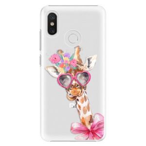 Plastové puzdro iSaprio - Lady Giraffe - Xiaomi Mi 8 vyobraziť