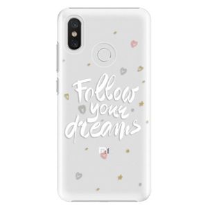 Plastové puzdro iSaprio - Follow Your Dreams - white - Xiaomi Mi 8 vyobraziť