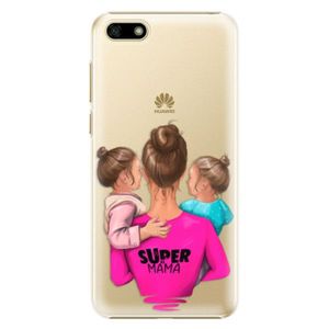 Plastové puzdro iSaprio - Super Mama - Two Girls - Huawei Y5 2018 vyobraziť