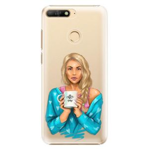 Plastové puzdro iSaprio - Coffe Now - Blond - Huawei Y6 Prime 2018 vyobraziť