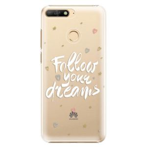 Plastové puzdro iSaprio - Follow Your Dreams - white - Huawei Y6 Prime 2018 vyobraziť