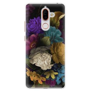Plastové puzdro iSaprio - Dark Flowers - Nokia 7 Plus vyobraziť