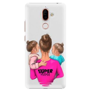 Plastové puzdro iSaprio - Super Mama - Two Girls - Nokia 7 Plus vyobraziť