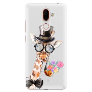 Plastové puzdro iSaprio - Sir Giraffe - Nokia 7 Plus vyobraziť