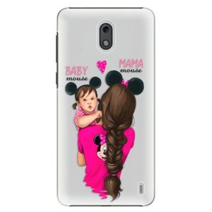 Plastové puzdro iSaprio - Mama Mouse Brunette and Girl - Nokia 2 vyobraziť