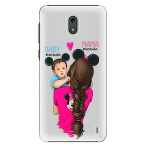 Plastové puzdro iSaprio - Mama Mouse Brunette and Boy - Nokia 2 vyobraziť