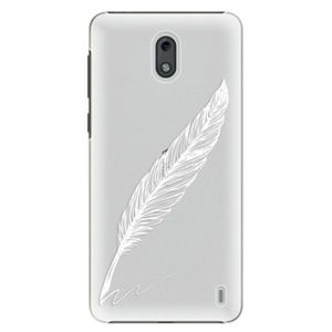 Plastové puzdro iSaprio - Writing By Feather - white - Nokia 2 vyobraziť