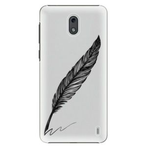 Plastové puzdro iSaprio - Writing By Feather - black - Nokia 2 vyobraziť