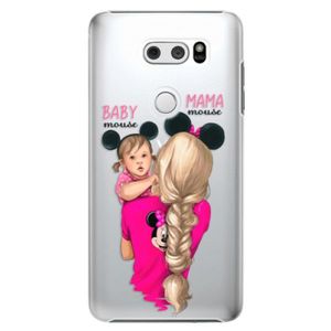 Plastové puzdro iSaprio - Mama Mouse Blond and Girl - LG V30 vyobraziť