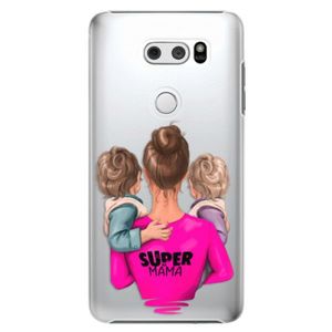 Plastové puzdro iSaprio - Super Mama - Two Boys - LG V30 vyobraziť