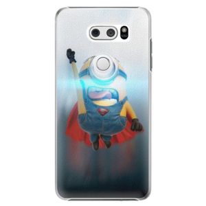 Plastové puzdro iSaprio - Mimons Superman 02 - LG V30 vyobraziť