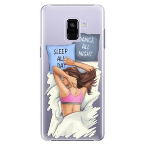 Plastové puzdro iSaprio - Dance and Sleep - Samsung Galaxy A8+ vyobraziť