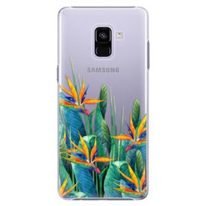 Plastové puzdro iSaprio - Exotic Flowers - Samsung Galaxy A8+ vyobraziť