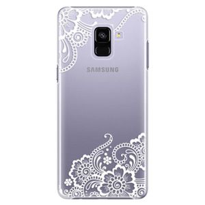 Plastové puzdro iSaprio - White Lace 02 - Samsung Galaxy A8+ vyobraziť