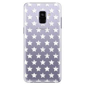 Plastové puzdro iSaprio - Stars Pattern - white - Samsung Galaxy A8+ vyobraziť