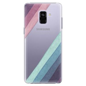 Plastové puzdro iSaprio - Glitter Stripes 01 - Samsung Galaxy A8+ vyobraziť