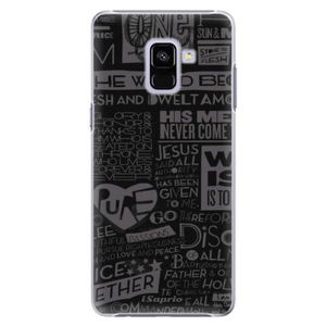 Plastové puzdro iSaprio - Text 01 - Samsung Galaxy A8+ vyobraziť