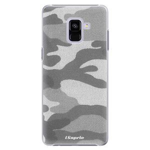 Plastové puzdro iSaprio - Gray Camuflage 02 - Samsung Galaxy A8+ vyobraziť
