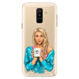 Plastové puzdro iSaprio - Coffe Now - Blond - Samsung Galaxy A6+ vyobraziť