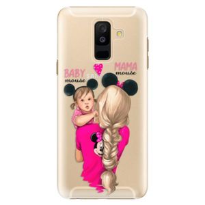 Plastové puzdro iSaprio - Mama Mouse Blond and Girl - Samsung Galaxy A6+ vyobraziť