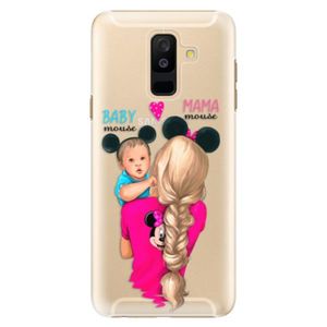Plastové puzdro iSaprio - Mama Mouse Blonde and Boy - Samsung Galaxy A6+ vyobraziť