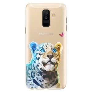 Plastové puzdro iSaprio - Leopard With Butterfly - Samsung Galaxy A6+ vyobraziť