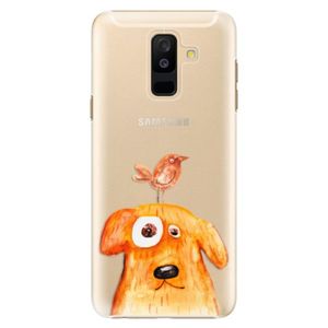 Plastové puzdro iSaprio - Dog And Bird - Samsung Galaxy A6+ vyobraziť