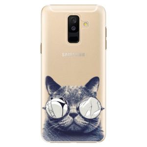 Plastové puzdro iSaprio - Crazy Cat 01 - Samsung Galaxy A6+ vyobraziť