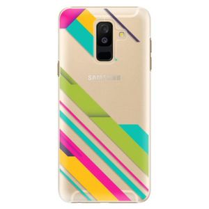 Plastové puzdro iSaprio - Color Stripes 03 - Samsung Galaxy A6+ vyobraziť