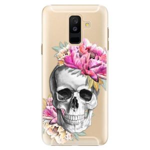 Plastové puzdro iSaprio - Pretty Skull - Samsung Galaxy A6+ vyobraziť