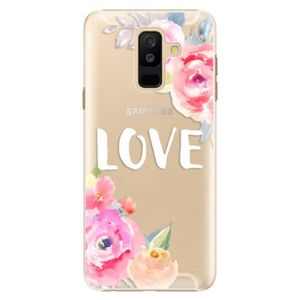 Plastové puzdro iSaprio - Love - Samsung Galaxy A6+ vyobraziť