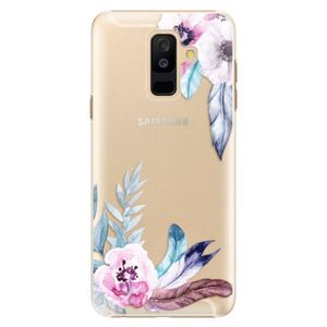 Plastové puzdro iSaprio - Flower Pattern 04 - Samsung Galaxy A6+ vyobraziť